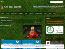 Tablet Screenshot of ilredellabolletta.com